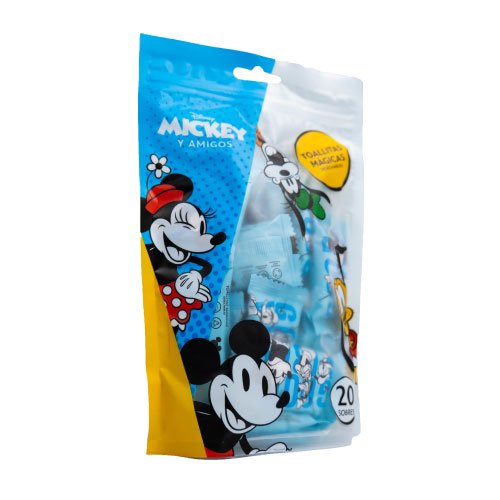 Toallitas magicas comprimidas Mickey Mouse